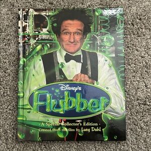 Special Collector's Edition Robin Williams in Disney's Flubber Book 1st Edition